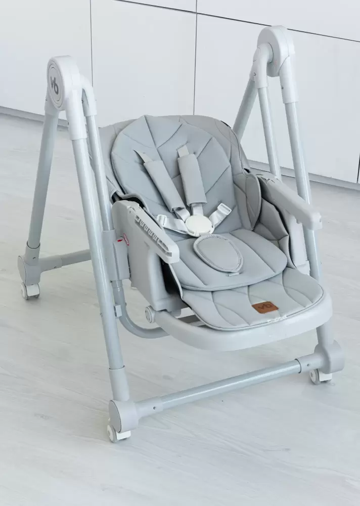 Стульчик для кормления VipBaby Milan (rocky grey) фото