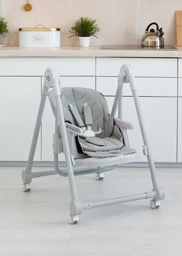 Стульчик для кормления VipBaby Milan (rocky grey) фото