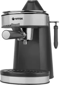 Рожковая кофеварка Vitek VT-1524 (черный/серебристый) фото