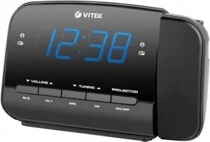 Электронные часы Vitek VT-6611 BK фото