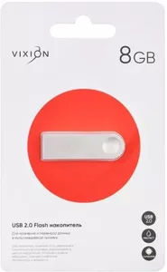 USB-флэш накопитель Vixion Zinc Alloy 8Gb USB 2.0 GS-00008771 фото