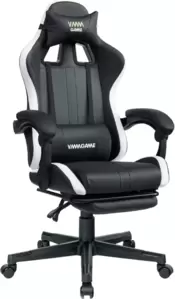 VMM Game Throne RGB / OT-B31RGBWE (черный/белый)