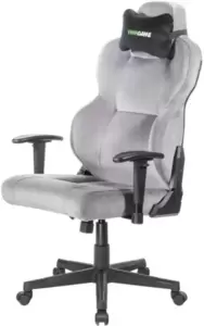 Игровое кресло VMM Game Unit Velour Upgrade XD-A-VRGY-B23 (серый) фото