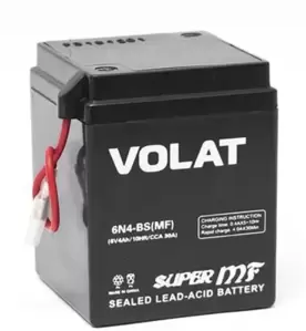Аккумулятор Volat 6N4-BS(MF) (4Ah) фото