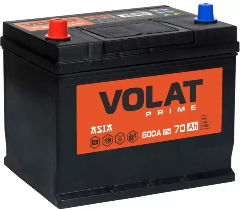 Volat Prime Asia L+ (70Ah)