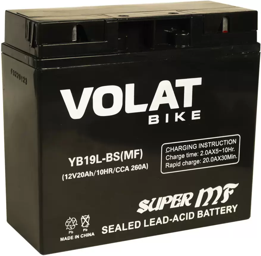 Volat YB19L-BS(MF) (20Ah)