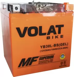 Аккумулятор Volat YB30L-BS(GEL) (30Ah) фото