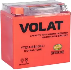 Аккумулятор Volat YTX14-BS(iGEL) (14Ah) фото