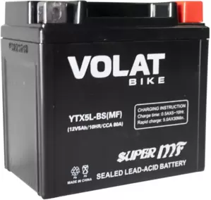 Аккумулятор Volat YTX5L-BS(MF) (5Ah) фото