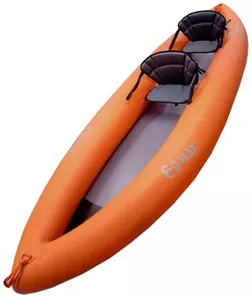 Надувная лодка Вольный ветер Ермак 380 Смарт (оранжевый) фото