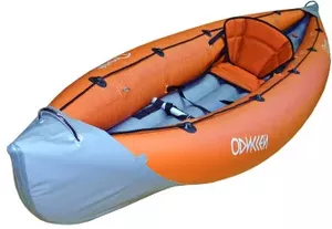 Гребная лодка Вольный ветер Одиссей 370 (оранжевый) фото