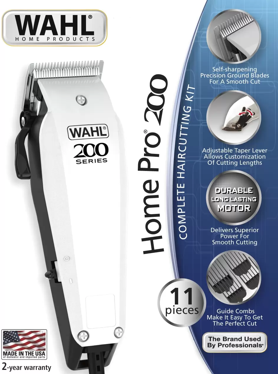 Машинка для стрижки волос Wahl Home Pro200 20101.0460 фото