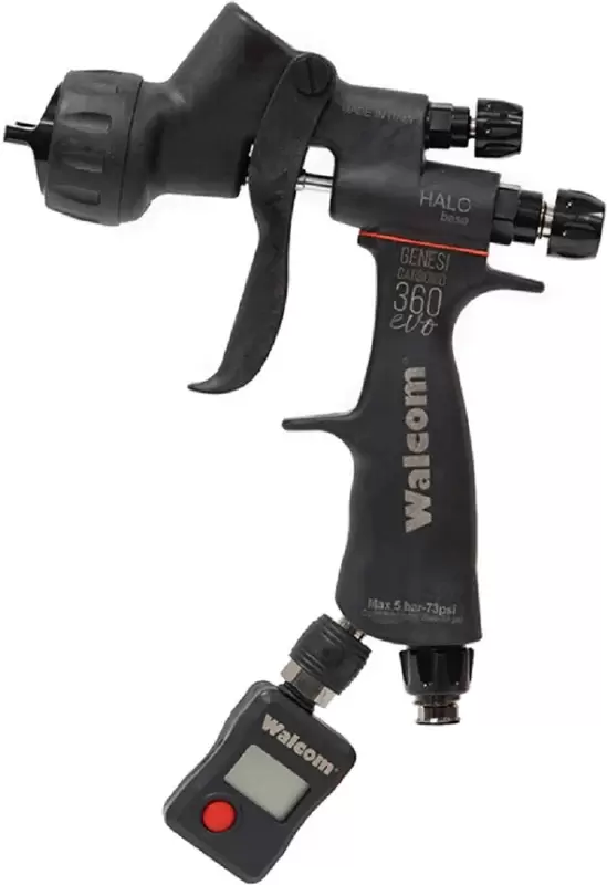Краскораспылитель Walcom Carbonio Evo Hte Base 973012EBM фото 6