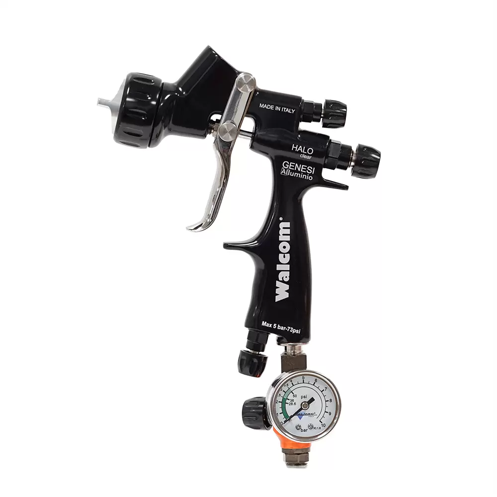 Краскораспылитель Walcom Genesi Alluminio Hte Clear 953014ACM фото 2