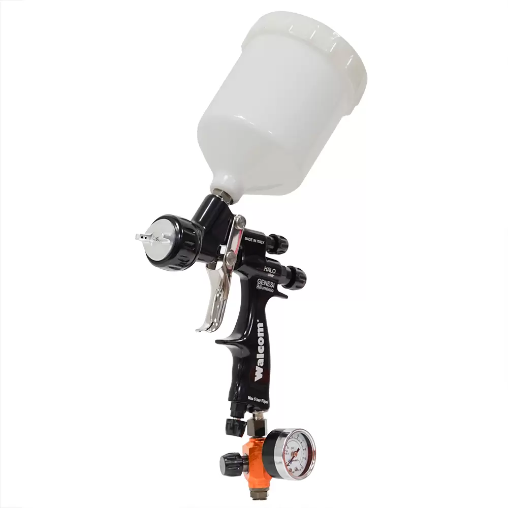 Краскораспылитель Walcom Genesi Alluminio Hte Clear 953014ACM фото 5