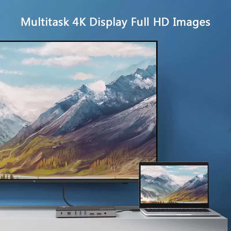 Док-станция Wavlink Thunderbolt 3 (WL-UTD21H) фото