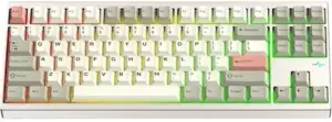 Wobkeys Crush 80 Reboot Pro Kailh Cocoa Linear Switch (серебристый)