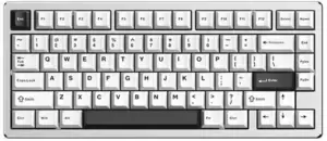 Wobkeys Rainy75 HMX Violet Linear Switch (серебристый)