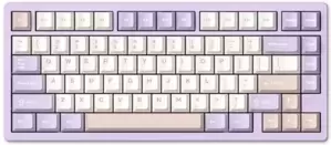 Wobkeys Rainy75 Pro Kailh Cocoa Linear Switch (фиолетовый)