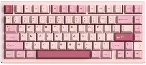 Wobkeys Rainy75 Pro Kailh Cocoa Linear Switch (розовый)