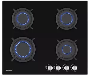 Газовая варочная панель Weissgauff HG 640 BG фото