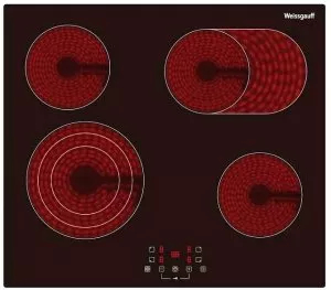 Электрическая варочная поверхность Weissgauff HVF 643 B фото