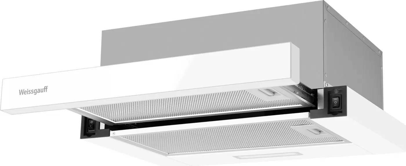 Кухонная вытяжка Weissgauff TEL 450 White Glass фото