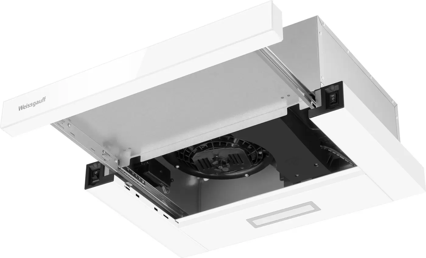 Кухонная вытяжка Weissgauff TEL 450 White Glass фото