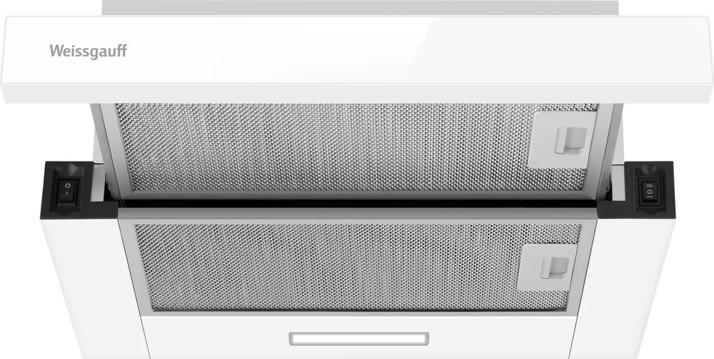 Кухонная вытяжка Weissgauff TEL 450 White Glass фото