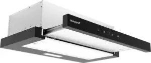 Кухонная вытяжка Weissgauff TEL 600 2M Touch Black Glass