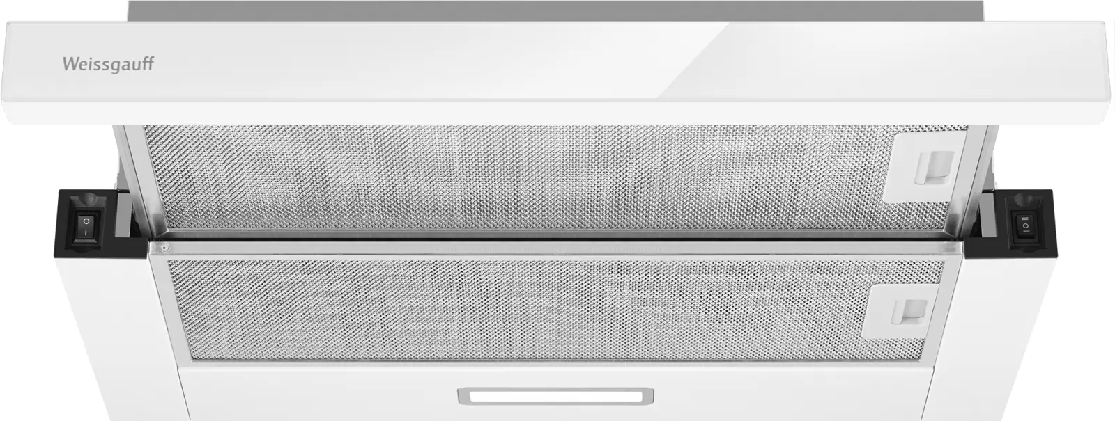 Кухонная вытяжка Weissgauff TEL 600 2M White Glass фото