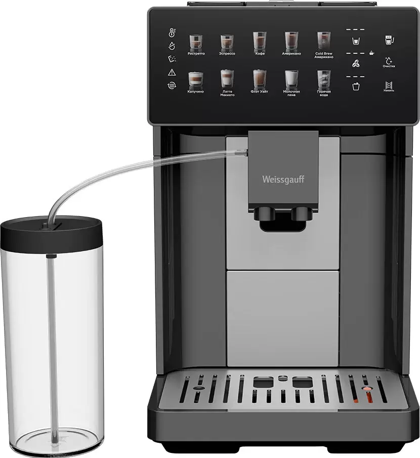 Weissgauff WCM-365 Automatic ColorTouch Cappuccino Nero