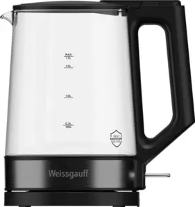 Электрочайник Weissgauff WK 1700 EcoGlass Nero