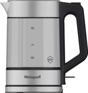 Электрочайник Weissgauff WK 1720 EcoGlass Inox фото