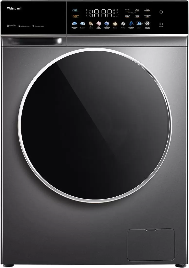 Weissgauff WMD 62210 Direct Drive Touch Inverter Steam Grey