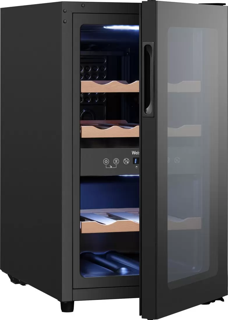 Винный шкаф Weissgauff WWC-16 DualZone Compressor фото