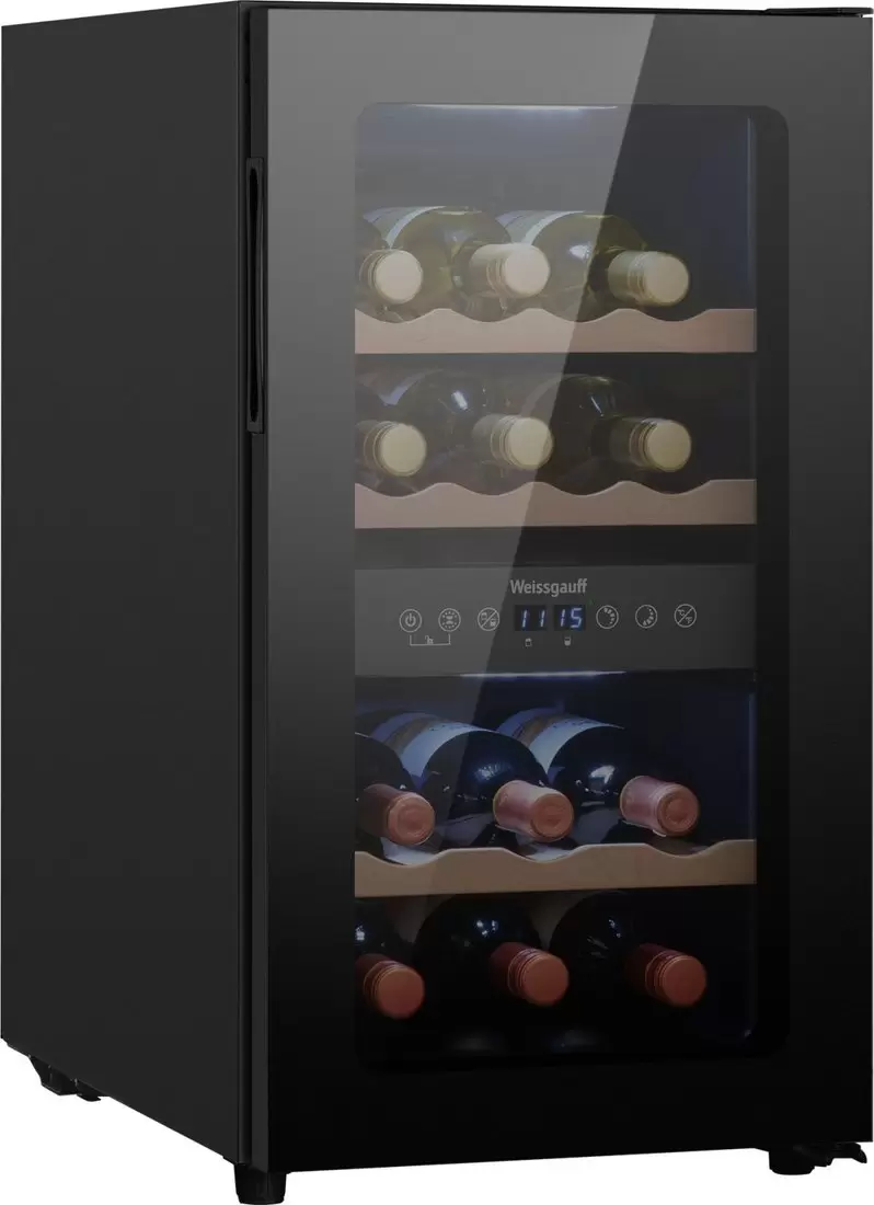 Винный шкаф Weissgauff WWC-16 DualZone Compressor фото