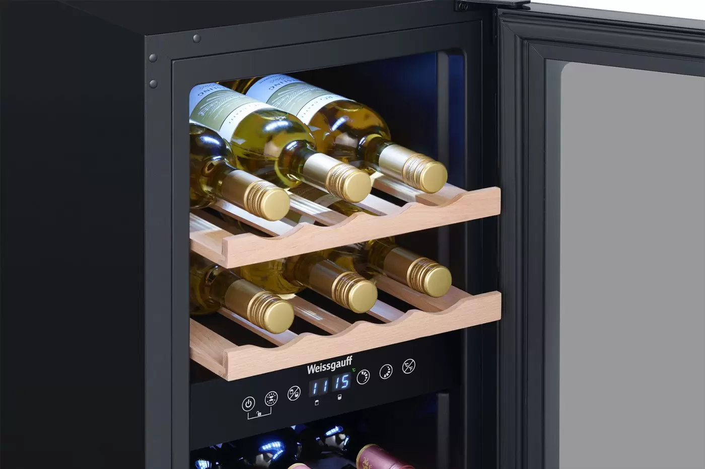 Винный шкаф Weissgauff WWC-16 DualZone Compressor фото