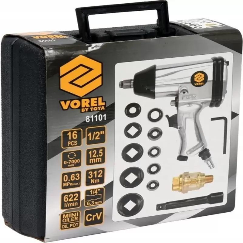 Пневматический гайковерт Vorel 81101 фото