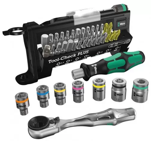 Универсальный набор инструментов Wera Tool-Check Plus 056490 (39 предметов) фото 2