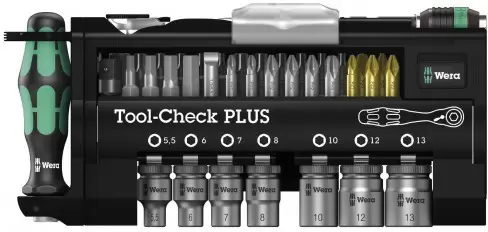 Универсальный набор инструментов Wera Tool-Check Plus 056490 (39 предметов) фото 3