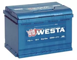 Аккумулятор WESTA 6СТ-70 R (70Ah) фото