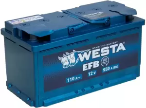 Аккумулятор WESTA EFB 6СТ-110 VLR Euro (110Ah) фото