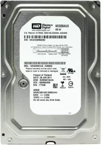 Жесткий диск Western Digital AV (WD3200AVJS) 320GB фото