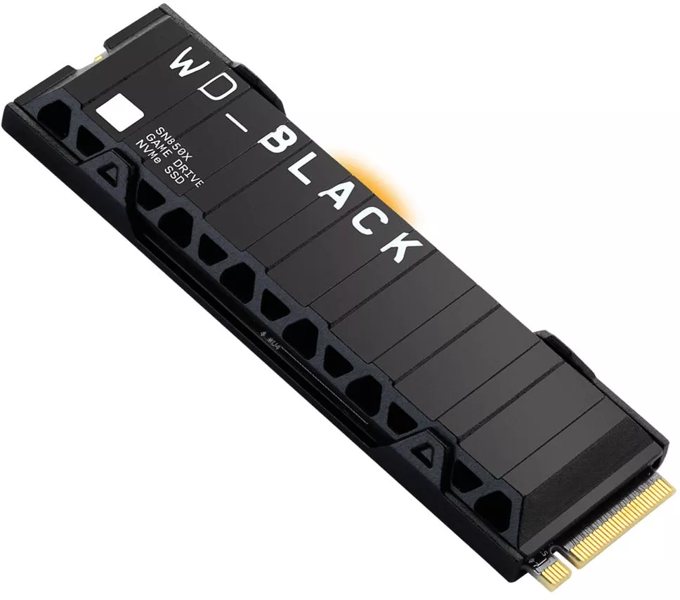 SSD Western Digital Black SN850X NVMe Heatsink 8TB WDS800T2XHE фото