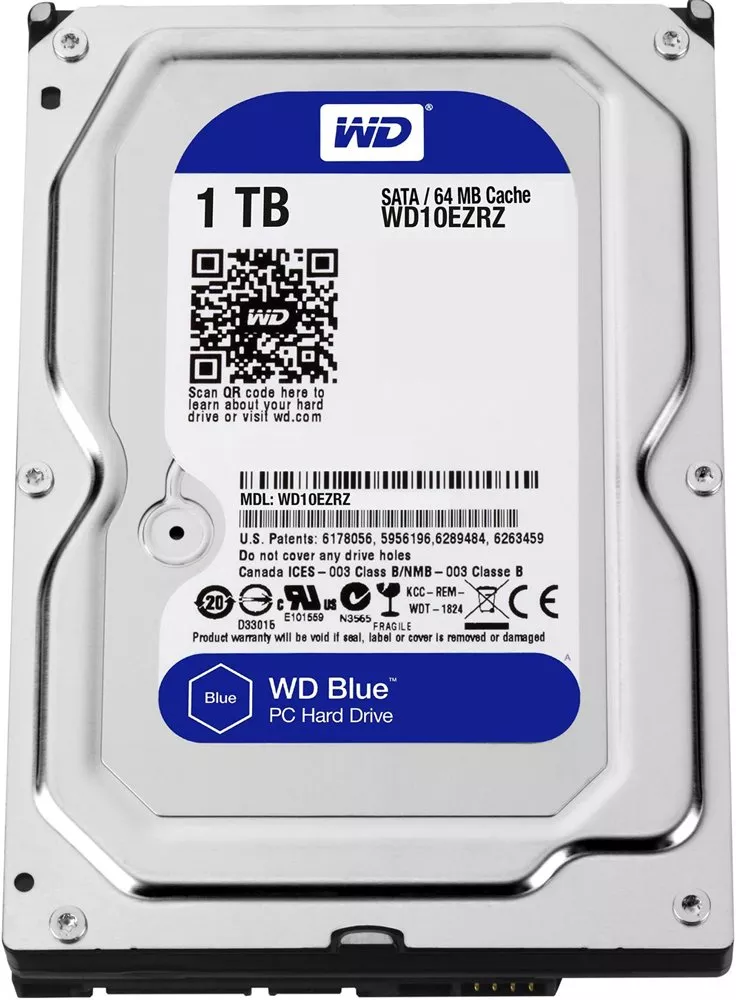 Жесткий диск Western Digital Blue (WD10EZRZ) 1000Gb фото