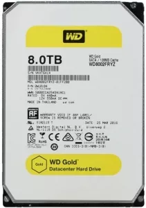 Жесткий диск Western Digital Gold 8TB WD8002FRYZ фото