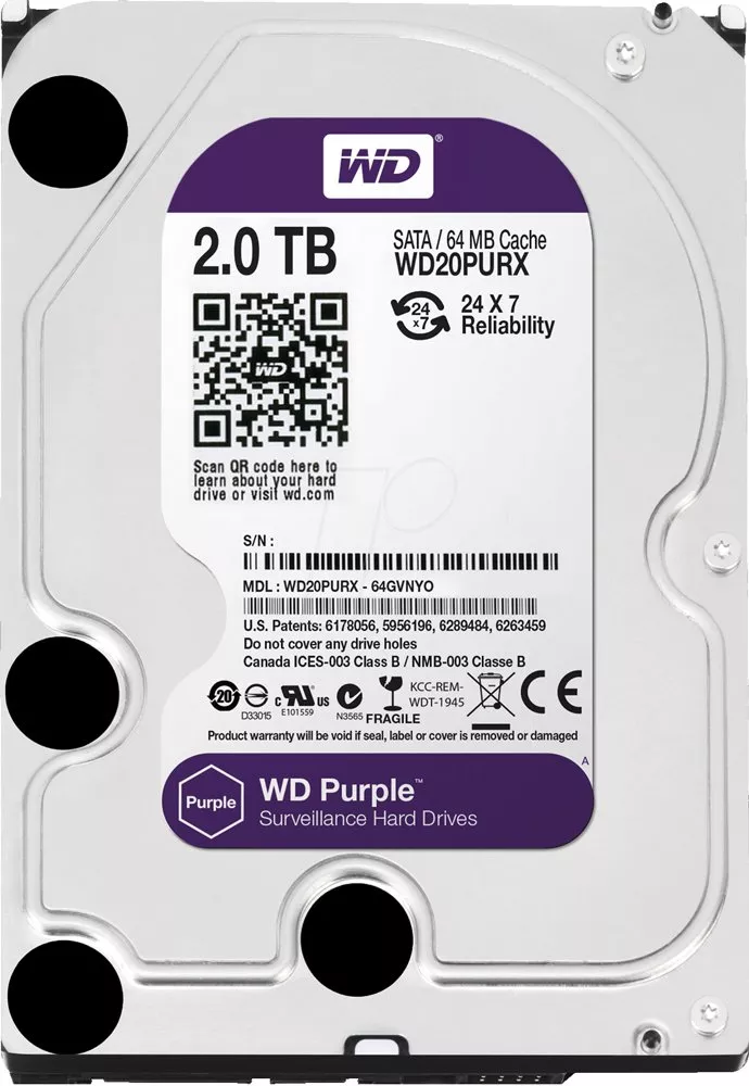 Western Digital Purple (WD20PURX)