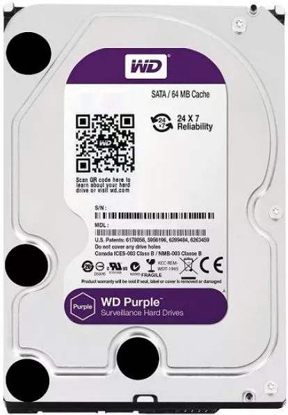 Жесткий диск Western Digital Purple (WD50PURX) 5000 Gb фото