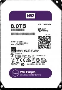 Жесткий диск Western Digital Purple (WD80PUZX) 8Tb фото